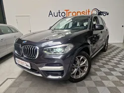 Bmw X3 X-DRIVE 20DA 190 CH X-LINE (G01) / 110 000 KMS / CARPLAY / SIEGES SPORT / SELLERIE SEMI-CUIR / DAB / ECLAIRAGE D AMBIANCE / HAYON ELECT / FULL LED / CARNET D ENTRETIEN BMW /