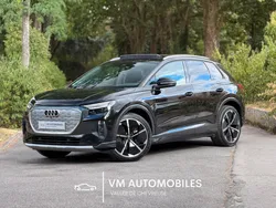 Q4 40 Design Luxe 82 Kwh | Français | Toit Pano - Jantes 21' - SONOS - Camera - Prépa attelage - Sièges chauffants - CarPlay - SOH 96% - Sort de révision, en stock - Garantie Audi 07/2027