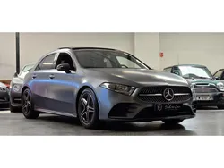 Mercedes classe a a180 a 180 amg line / boite meca / multibeam / toit pano / gros ecran / gris mat d\'origine