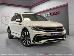 VOLKSWAGEN TIGUAN 2.0 TDI 200 R-LINE EXCLUSIVE 200Ch, attelage, toit ouvrant Garantie 12 mois