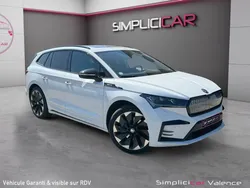 SKODA ENYAQ IV 80 204 SPORTLINE 204Ch 1RE MAIN Garantie 12 mois