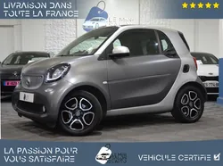 SMART FORTWO III 0.9 90 PRIME TWINAMIC-67.547km-Toit Panoramique-Sièges Chauffants-Cuir Intégral Noir-GPS-Radars-Jantes 15"-Moteur à Chaine-Garantie 6 Mois