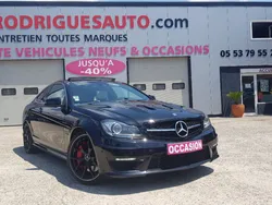 MERCEDES CLASSE C COUPE c 63 AMG Edition 507 BVA *carte grise Française *carnet c63*facture *34 000 km