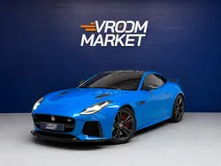 JAGUAR F-Type Coupe 5.0 575ch 575 SVR - Origine France - Suivi Complet Jaguar - Full Carbon Extérieur - Full LED - Toit Pano - Sièges Électriques Chauffants Ventilés - Ligne SVR Titane