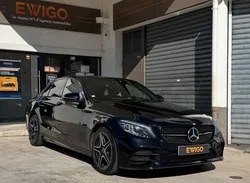MERCEDES-BENZ CLASSE C 1.6 200 D 160 AMG LINE 9G-TRONIC BVA + CAMERA + CARPLAY + TOIT OUVRANT + SIEGES ÉLECTRIQUEs