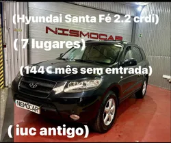 Hyundai Santa Fe 1 dono 144 mês sem entrada 7 lugares iuc antigo
