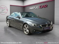 BMW série 4 DECAPOTABLE 420D M SPORT BA 184Ch Garantie 12 mois suivi complet BMW caméra de recul interieur cuir carplay