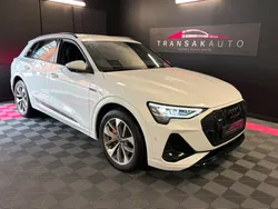 AUDI E-TRON 55 408ch SIEGES CHAUFFANTS / CAMERA 360 / REGULATEUR ADAPTATIF / FAIBLE KILOMETRAGE