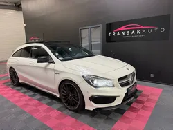 MERCEDES CLASSE CLA SHOOTING BRAKE 45 AMG 4Matic Speedshift DCT A + HARMAN KARDON + CAMÉRA + TOIT OUVRANT + SIÈGES ÉLECTRIQUES CHAUF