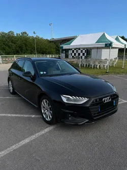 Audi A4 Avant 35 TFSI 150 ch S-tronic 7 - TVA - 1ère main française, entretenue exclusivement chez Audi, break, noir, pack sport black