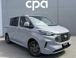 Ford Transit Custom 2.0 150 CH LIMITED CABINE APPROFONDIE L1 H1 BVM6 / SUPERBE ETAT GARANTIE CONS...