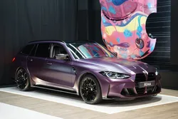 BMW M3 Competition G81 TOURING 510ch I IMMAT FR | Violet Mat Individual | Toit Carbone | Sièges Baquets M Carbon | À partir de 1 890/mois