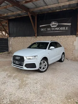 Audi Q3 2.0 TDI 120cv S-Line / Radars AV + AR / Historique Français / Kit distribution récent
