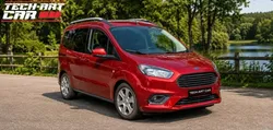 Ford Tourneo COURIER 1.5 TDCi 100 CH / GPS / CLIM / SIEGES CHAUFFANTS / RADAR DE RECUL / ROUGE LUCID