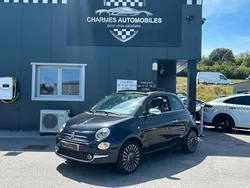 Fiat 500 cabriolet boîte auto 1.2 essence 69 CV et 4 CV fiscaux au tarif de 10999 a saisir