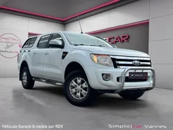 FORD RANGER 2.2 TDCI 150 DOUBLE CABINE XLT 4X4 BA 150Ch Garantie 12 mois