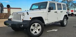 Jeep Wrangler JK Sahara – 2.8 CRD – 2013 – 215 700 km – VASP 2 places –Boîte auto - Blanc – Garantie 1 an
