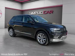 VOLKSWAGEN TIGUAN CARAT 2.0 TDI 150Ch Garantie 12 mois Camera de recul Carplay Toit Ouvrant