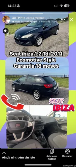Seat Ibiza 1.2 Tdi Ecomotive