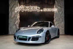 PORSCHE 911 (991) 3.8 430 CARRERA 4 GTS PDK7 - Argent Rhodium - Chauffants & Ventilés - Bose - Entretien Porsche - Porsche Approved - Tout Cuir - Camera