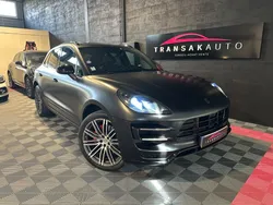 PORSCHE MACAN Turbo 3.6 V6 400 ch PDK PACK CHRONO/PDLS/LIGNE EVOX/COVERING NOIR MAT