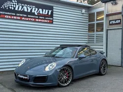 Porsche 991 991.2 3.0 420cv CARRERA 4S EXCLUSIVE "BLEU GRAPHITE" APPROVED