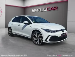 VOLKSWAGEN GOLF VIII 2.0 TDI SCR 150 R-LINE 1ST DSG7 150Ch Carplay Sièges Sport Alcantara ACC Angles morts Garantie 12 mois