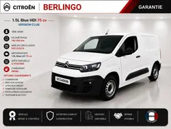 Citroën Berlingo 1° Main / 1.5l B HDI 75cv Version Club CLIM/Tél/Régul/Limit Idem partner, combo,...