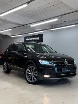 Tiguan 2.0 BI-TDI 240ch BlueMotion Technology Carat Exclusive 4Motion DSG7 / HISTORIQUE COMPLET / Révision 02-2026 / Cockpit digital / Pack élec / hayon élec / siège chauffant / attelage /