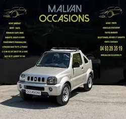 Vente a distance livraison france suzuki jimny cabriolet 1.3 vvt 85ch jlx 4x4 origine france bon etat