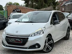 PEUGEOT 208 1.6 E-HDI 120 CH GT LINE BV6 / Phase 2 / GPS / Caméra / Jante / Toit Panoramique / LED / Cuir / Régulateur / Blanc Nacré / Clim / ENTRETIEN COMPLET PEUGEOT