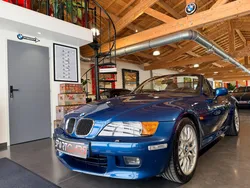BMW Z3 2.8 6 Cylindres 193cv Phase 2 Full "PACK M" Bleu Topaze / Sièges Sport M Cuir Noir 01/2000 Seulement 63.000 km "ÉTAT CONCOURS" *LIVRAISON POSSIBLE