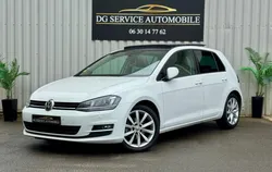 Golf 7 1.6 tdi 105 carat / garantie 12 mois / toit ouvrant / camera de recul / regulateur adaptaif