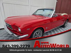 Ford Mustang 1965 convertible 289 ci v8 200 hp code c 4 vitesses tous compris