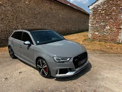 Audi RS3 Sportback 2.5 TFSI 400ch Quattro S Tronic 7 -- 46 300 Km -- Configuration exceptionnelle -- Suivi Audi -- Garante 12 mois Réseau Audi