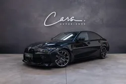 BMW M3 G80 Compétition 3.0 510 cv – IMMAT FRANCE – TOIT CARBONE – CAMERA 360 – AFFICHAGE TETE HAUTE -HARMAN KARDON – GARANTIE BMW 2028 -