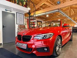 BMW Série 2 Cabriolet 230i BVA8 252cv LCI M Sport "Rouge Melbourne" / Intérieur Alcantara 07/2017 76.000 km "ETAT IRREPROCHABLE" *LIVRAISON POSSIBLE