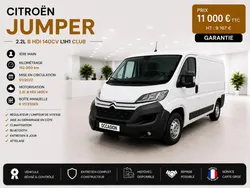 Citroën Jumper 1° Main / 2.2L HDI 140cv Pack Club 3 places L1H1 Clim/Régu idem boxer, movano, duc...