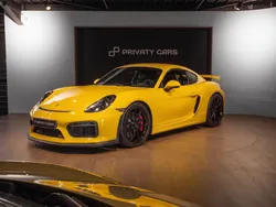 Porsche Cayman GT4 981 | Jaune Racing | Apple Carplay | Sièges 918 | Pack Chrono | Échappement Sport | Immat France |
