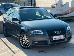 AUDI A3 SPORTBACK 8P 1.8 TFSI 160 ch S-Line / ETAT NEUF / TOIT OUVRANT PANORAMIQUE / REGULATEUR DE VITESSE / GPS / FEU XENON / SIEGE CHAUFFANTS / RADAR STATIONNEMENT / CARNET ENTRETIEN COMPLET CONCESS