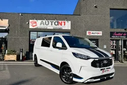51 410  FORD TRANSIT CUSTOM Sport 170 BVA8 – CABINE MODULABLE 2 À 7 PLACES – TVA RÉCUPÉRABLE – DISPONIBLE