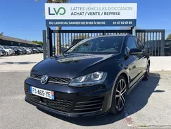 Volkswagen golf gtd 2.0 tdi 184 cv bv dsg 6 suivi complet vw camera / sieges cuir / feux led