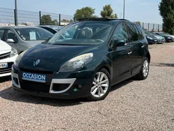 Renault scenic 3 1.9dci 130ch luxe 163715 km sieges cuir chauffants, bluetooth, keyless go, toit panoramique, gps, 4 pneus neufs