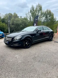 Mercedes CLS 350 3.0 CDi V6 265ch BlueEfficiency 7G-Tronic PREMIÈRE MAIN - ORIGINE FRANCE(TOIT OUVRANT / CAMÉRA / RADARS AV+AR / FEUX LED / SIÈGES CUIR ÉLECTRIQUES+CHAUFFANTS / ÉCRAN GPS / JANTES 19P)