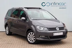 VOLKSWAGEN Sharan Tsi 150 Carat, 7 places + Cuir + Toit pano. + Xénon, 1ère Main - Garantie 12 mois