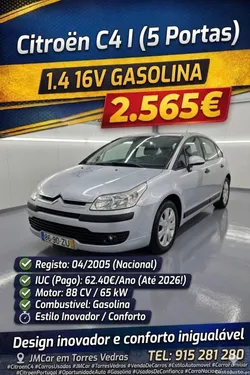 Citroën C4 1.4 16 VALVULAS