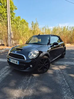 Mini cooper S 184cv cabriolet full Black TBE