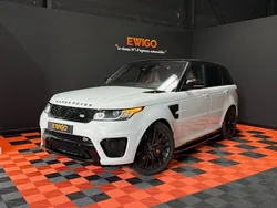 LAND ROVER RANGE ROVER SPORT SVR 5.0 550 CH 4WD BVA / SIÈGES CHAUFFANTS AV & AR / MERIDIAN / TOIT OUVRANT / PACK CARBONe
