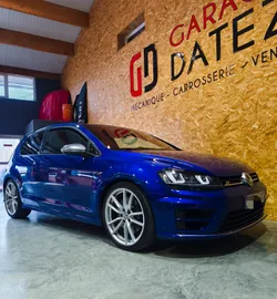 Vw Golf 7 R Bleu Lapiz Configuration Rare /Dynaudio Helix+Full Cuir+Jantes 19" Pretoria+Ligne Armytrix Neuve