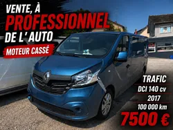 Renault TRAFIC III FG L1H1 1.6 DCI 140CH MOTEUR CASSÉ 7500 TTC 6250HT